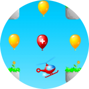 Красный вертолет