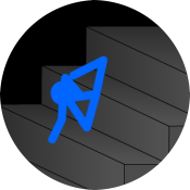 Сбрось его задницу с лесницы