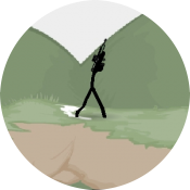 Stickman против зомби