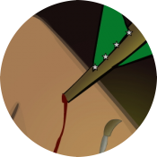 Темные порезы