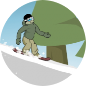 Вниз по склону